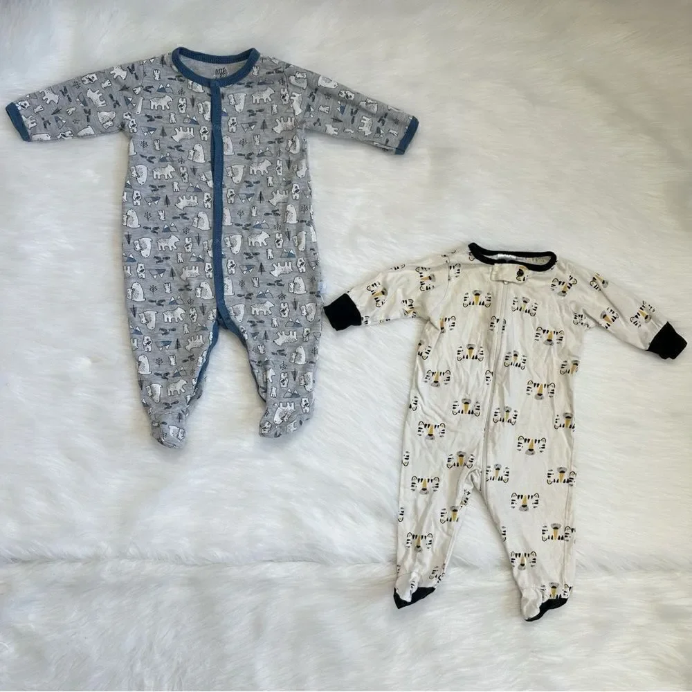 0-3 Months Baby Boy Autumn/Fall/Spring Clothes LOT